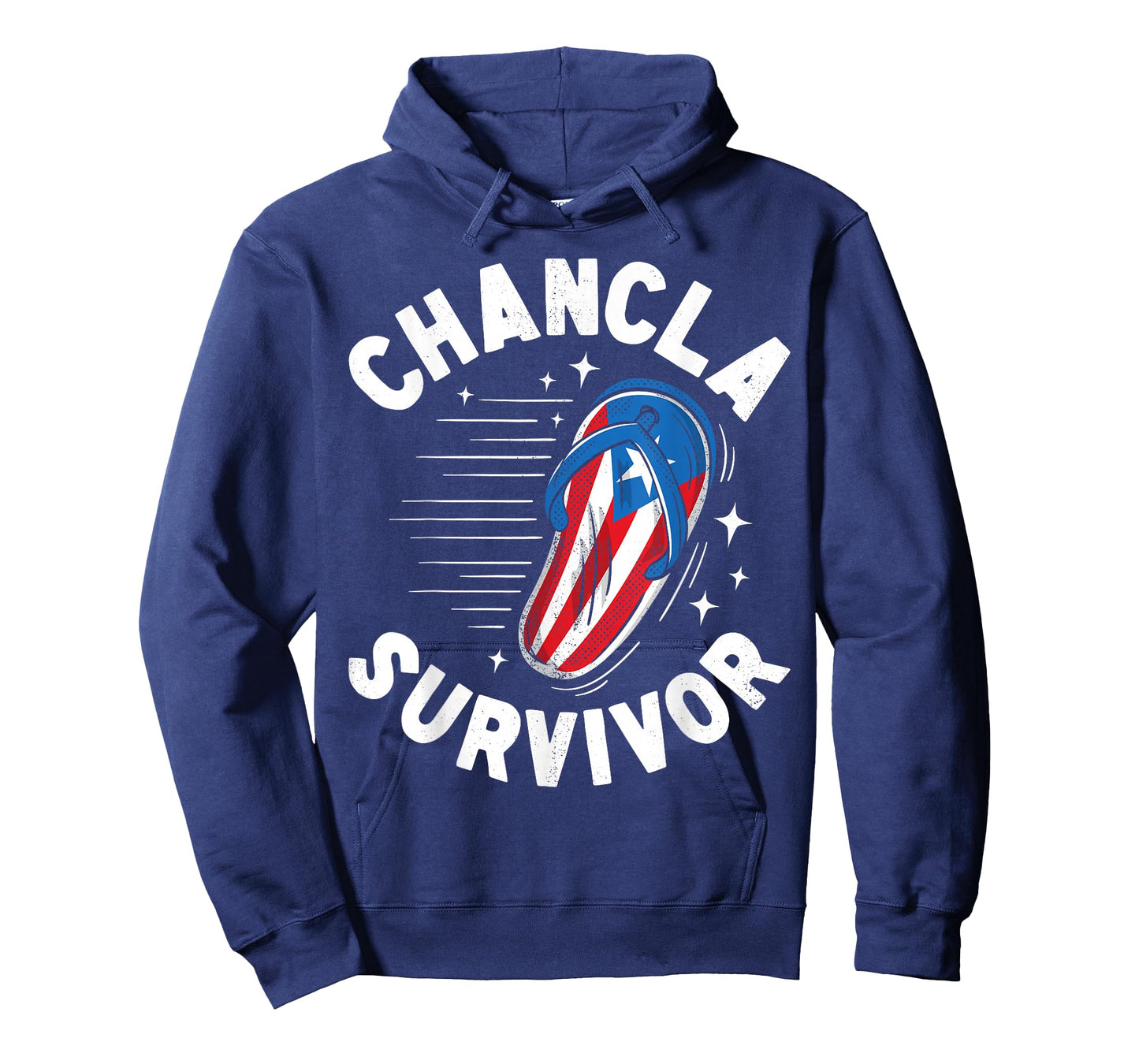 Chancla Survivor Puerto Rican Puerto Rico Funny Spanish Joke T-Shirt