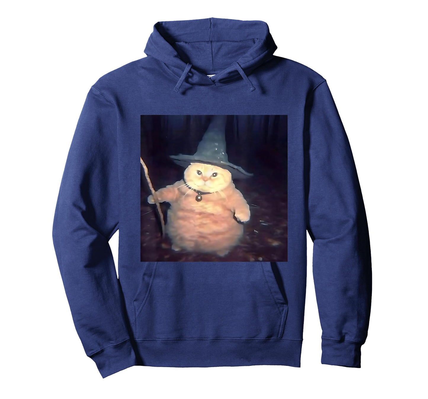Wizard Cat Weird Funny Halloween Cat Meme T-Shirt