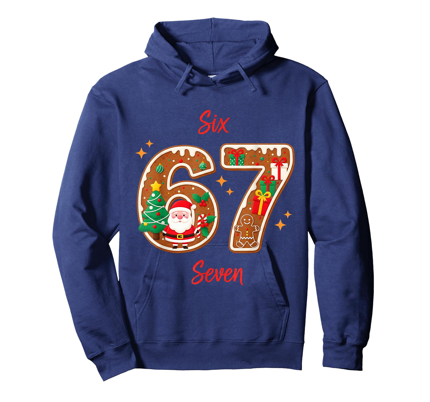 67 Christmas Trending Meme Saying 6 7 Meme Costume Xmas T-Shirt