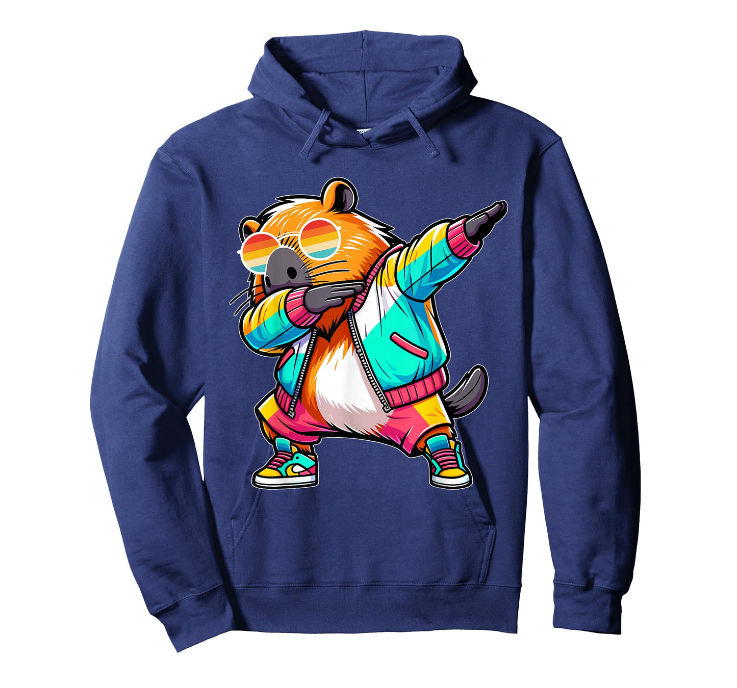 Cute Dabbing Capybara Boys Men Capybara Lover Kids T-Shirt