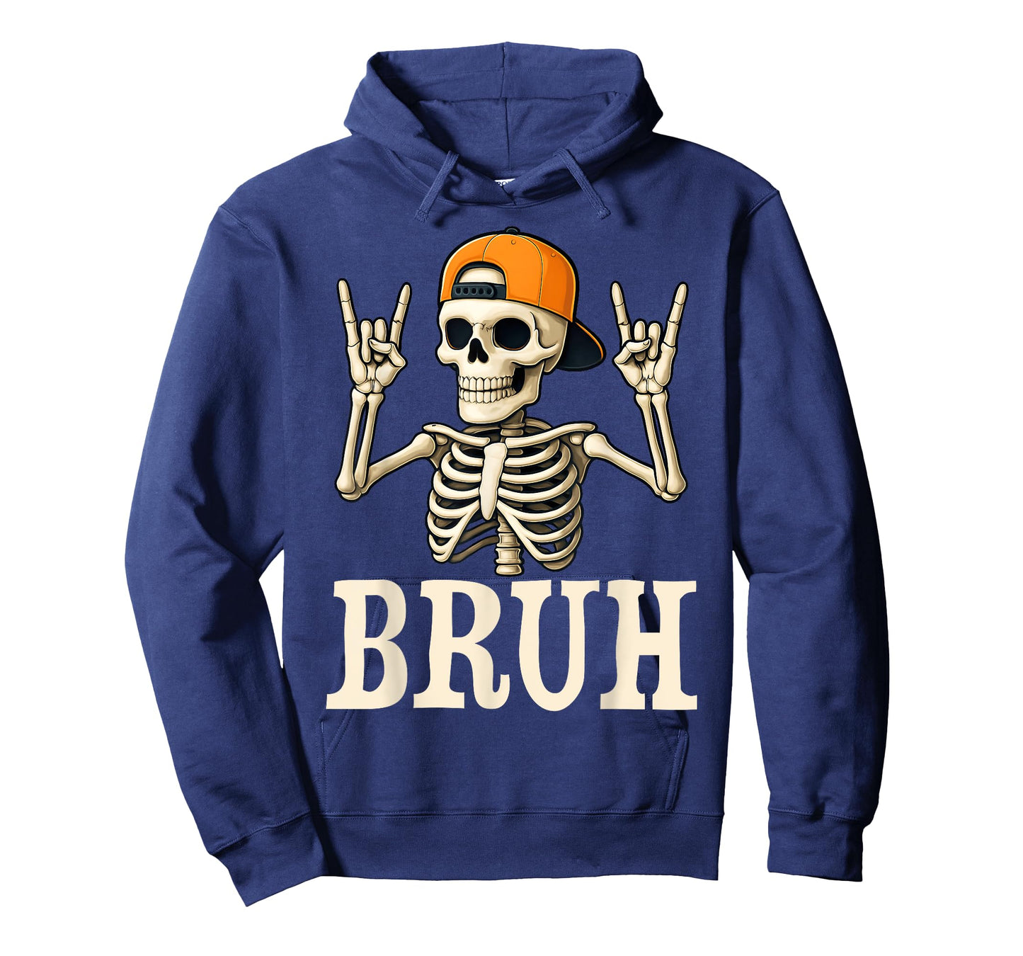 Funny Happy Halloween Dabbing Skeleton Bruh Scary Boys Kids T-Shirt
