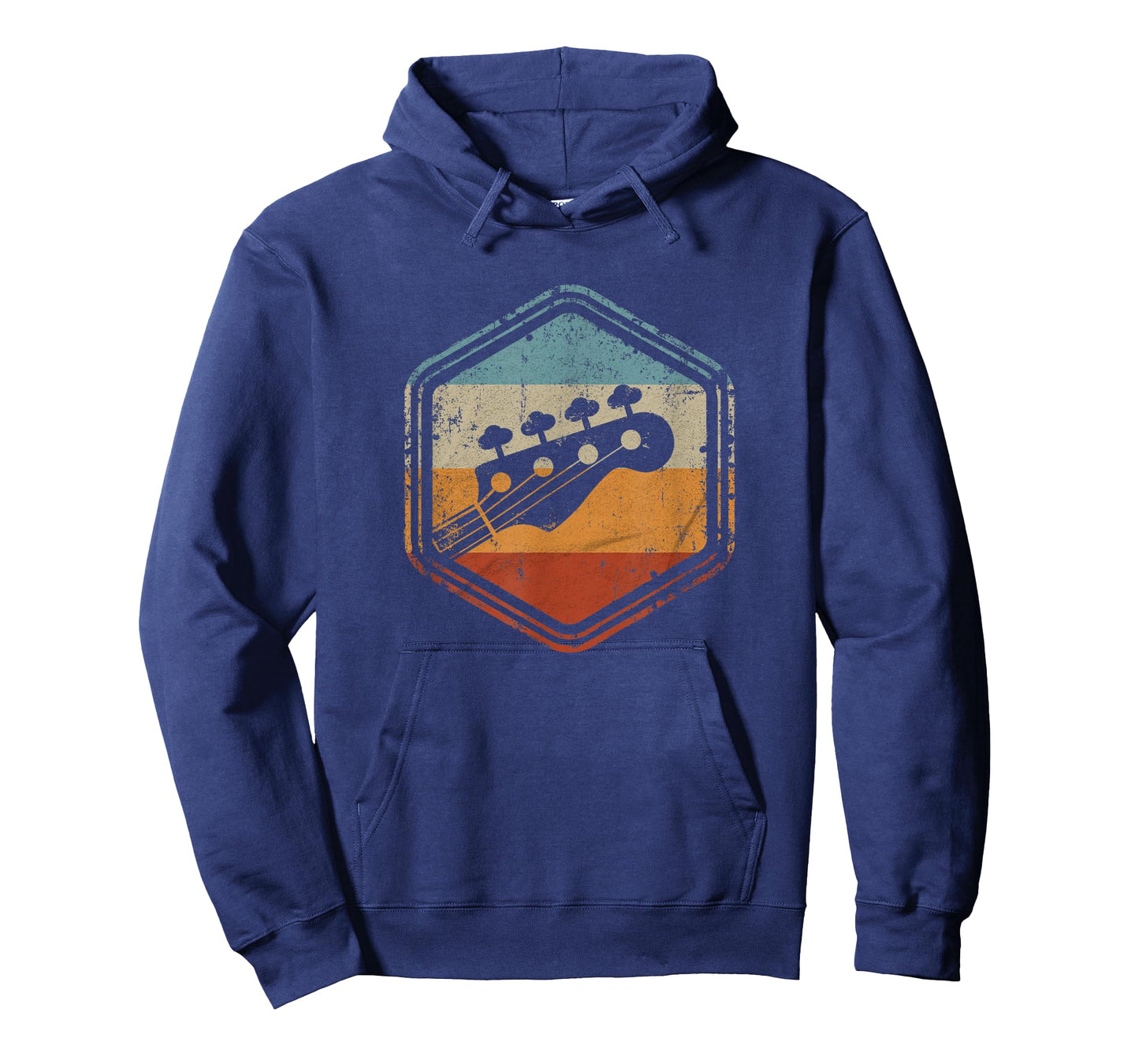 Bass Guitar Vintage Headstock for Bass Player Bassist T-Shirt