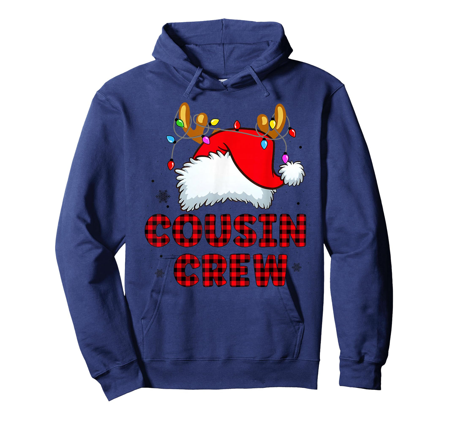 Cousin Crew Christmas 2025 Family Matching Santa Elf Xmas T-Shirt