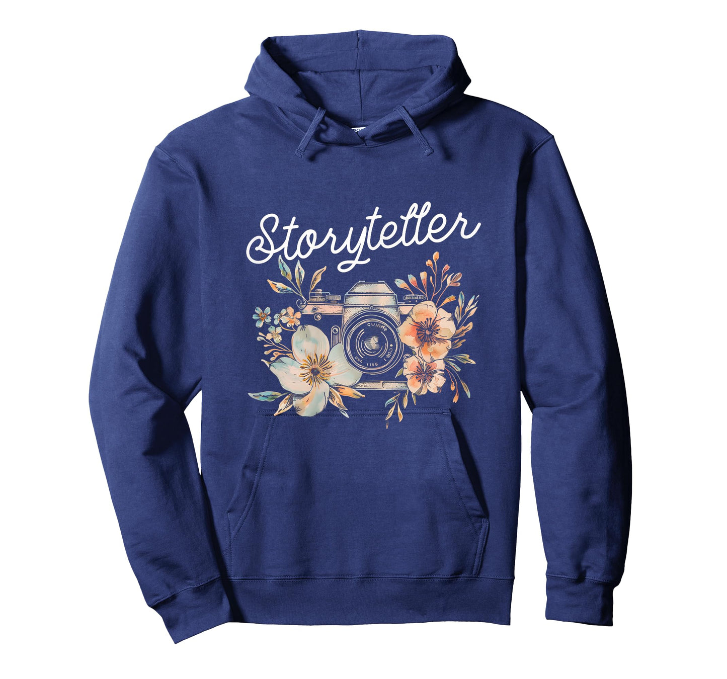 Photographer Storyteller Vintage Camera Flowers Photography T-Shirt