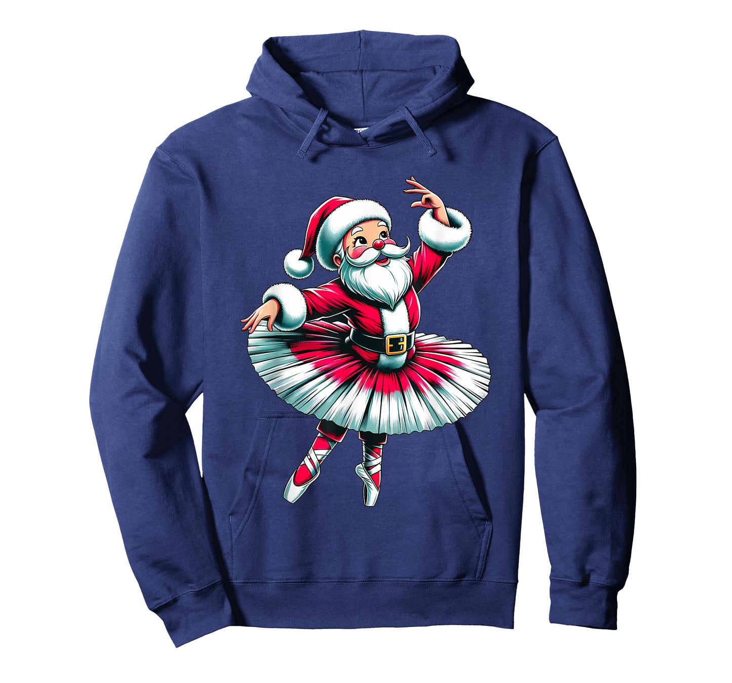 Ballerina Santa Claus Dancing T-Shirt