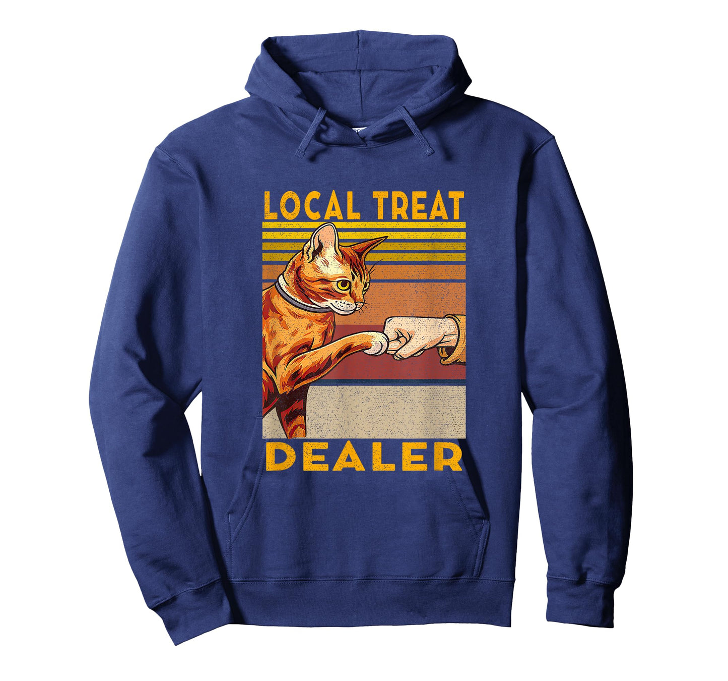 local treat dealer Cute and Funny Cat Kitty Lover Men Women T-Shirt