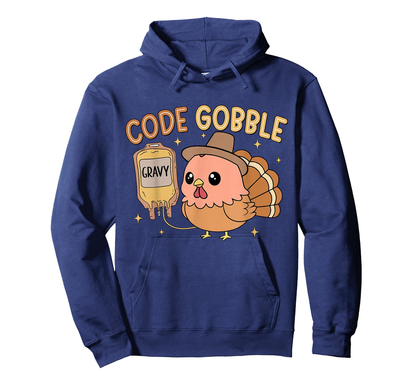 Code Gobble Turkey Cute RN CNA ER ED Nurse Thanksgiving T-Shirt