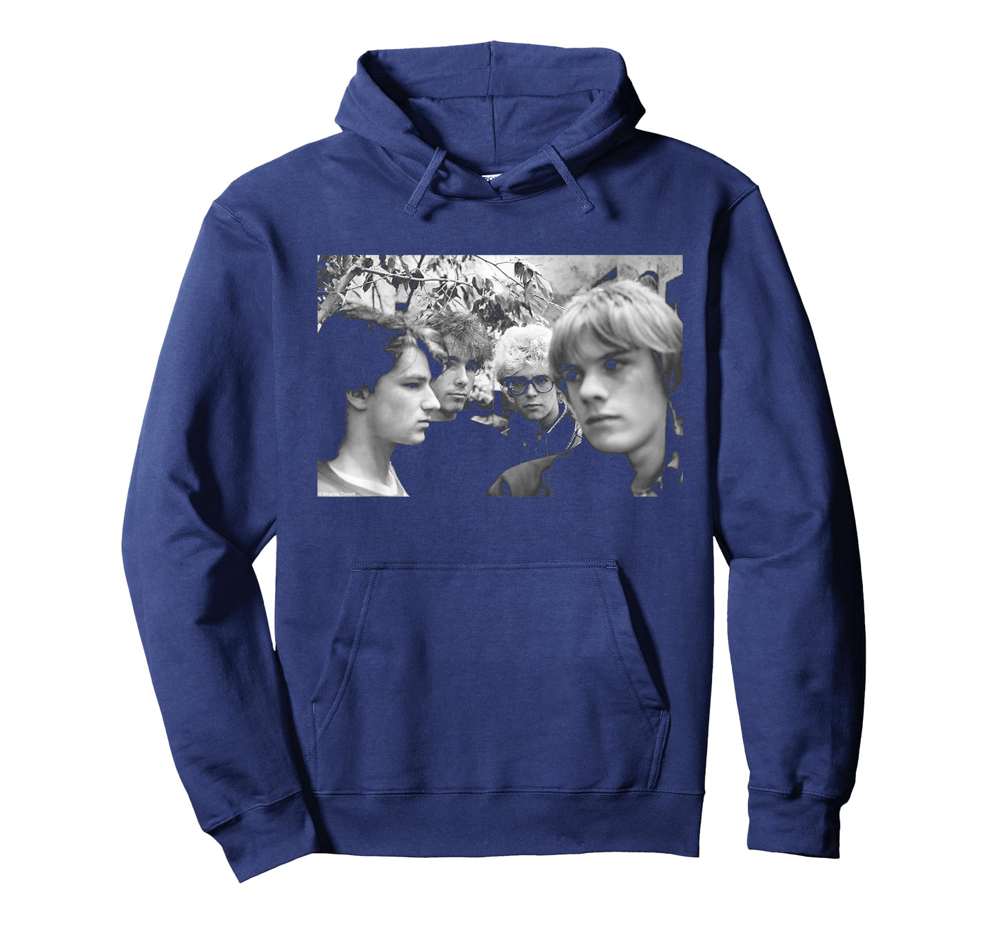 U2 Band Portrait Holland Boy Tour 1980 by Virginia Turbett T-Shirt