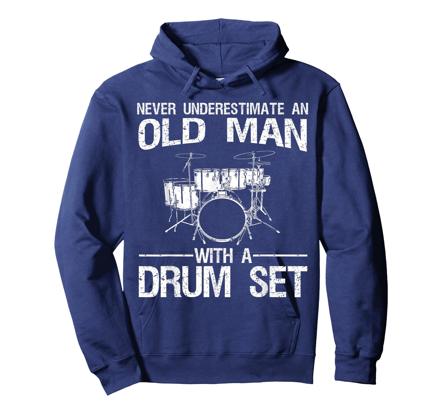 Cool Drummer Art Men Dad Drum Set Player Drum Kit Musician T-Shirt