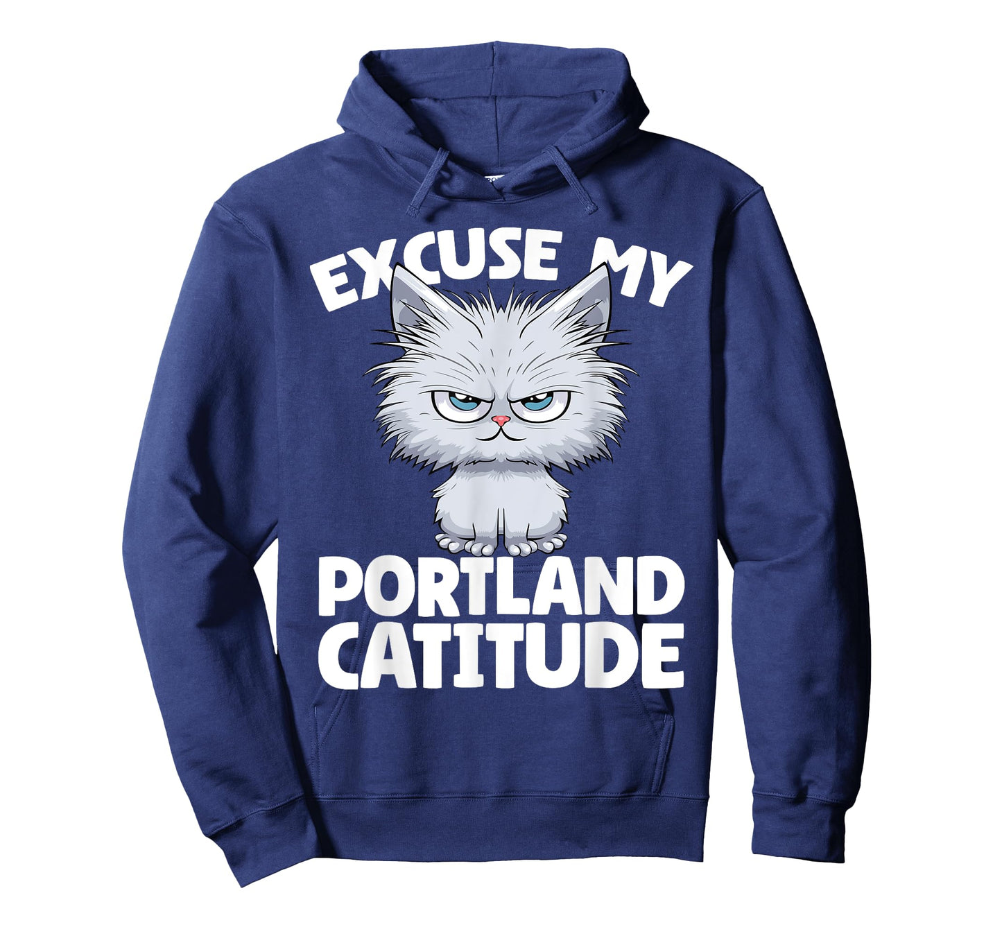 Excuse My Portland Catitude Portland Cat Attitude Men Women T-Shirt