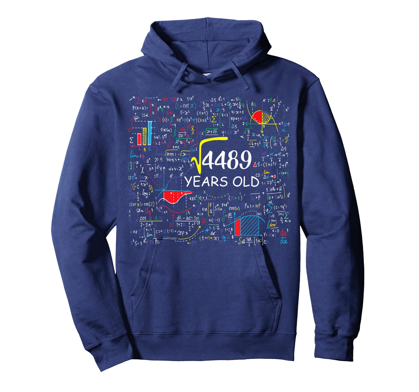 67th Birthday - Square Root of 4489 - 67 Years Old T-Shirt