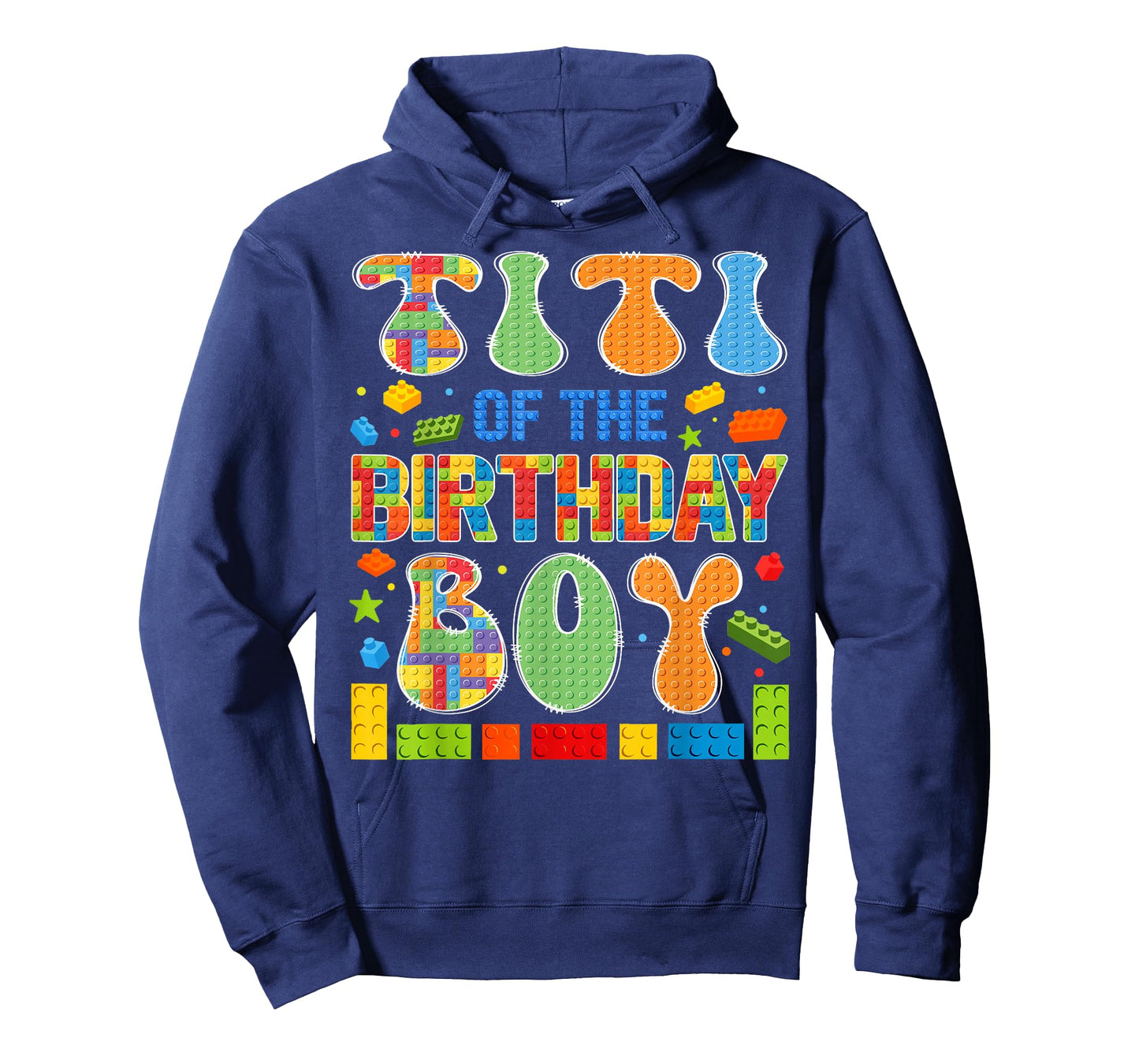 Titi Of The Birthday Boy Building Block Birthday T-Shirt