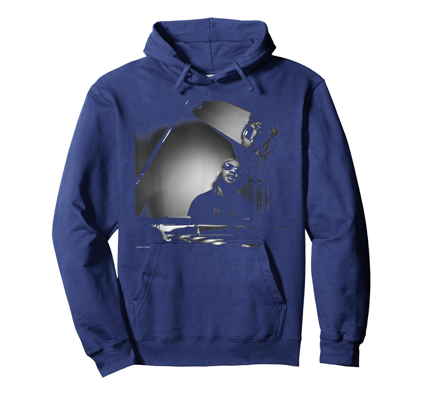 Motown Legend Stevie Wonder Piano by Michael Grecco T-Shirt