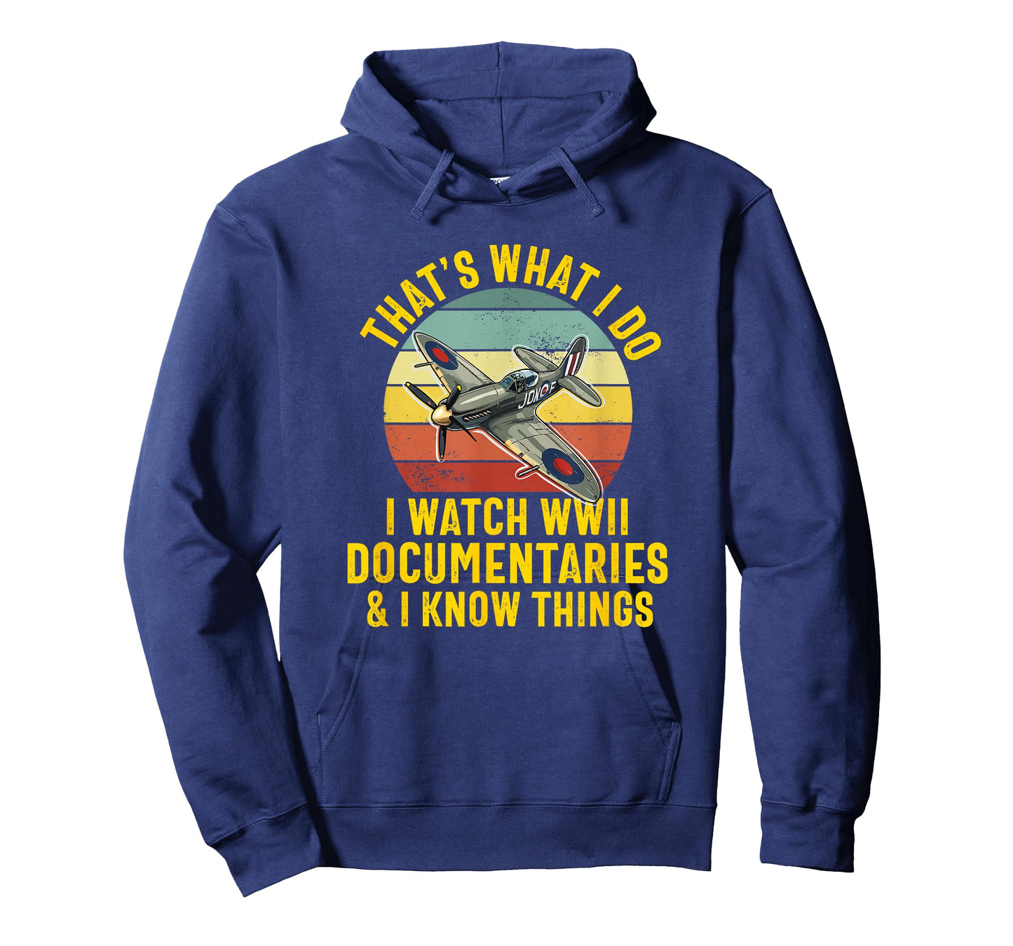 WW2 Enthusiast World War 2 History WWI Documentary Historian T-Shirt