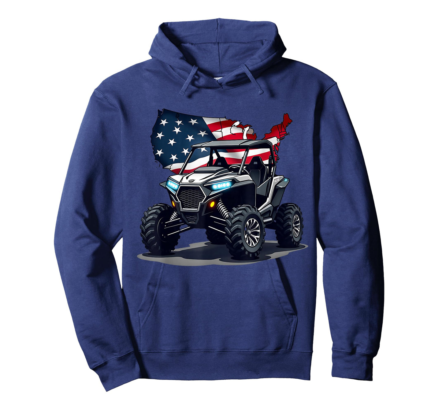 American Flag UTV Side by Side SXS UTV SXS Off Road T-Shirt