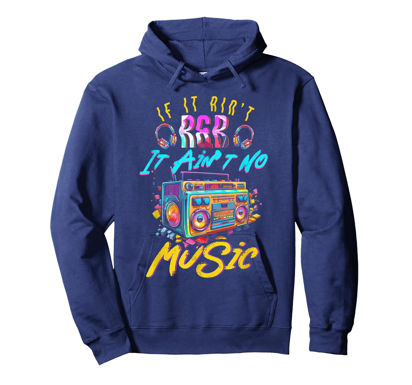 Aint R and B It Aint No Music 80s 90s Oldschool Graffiti T-Shirt