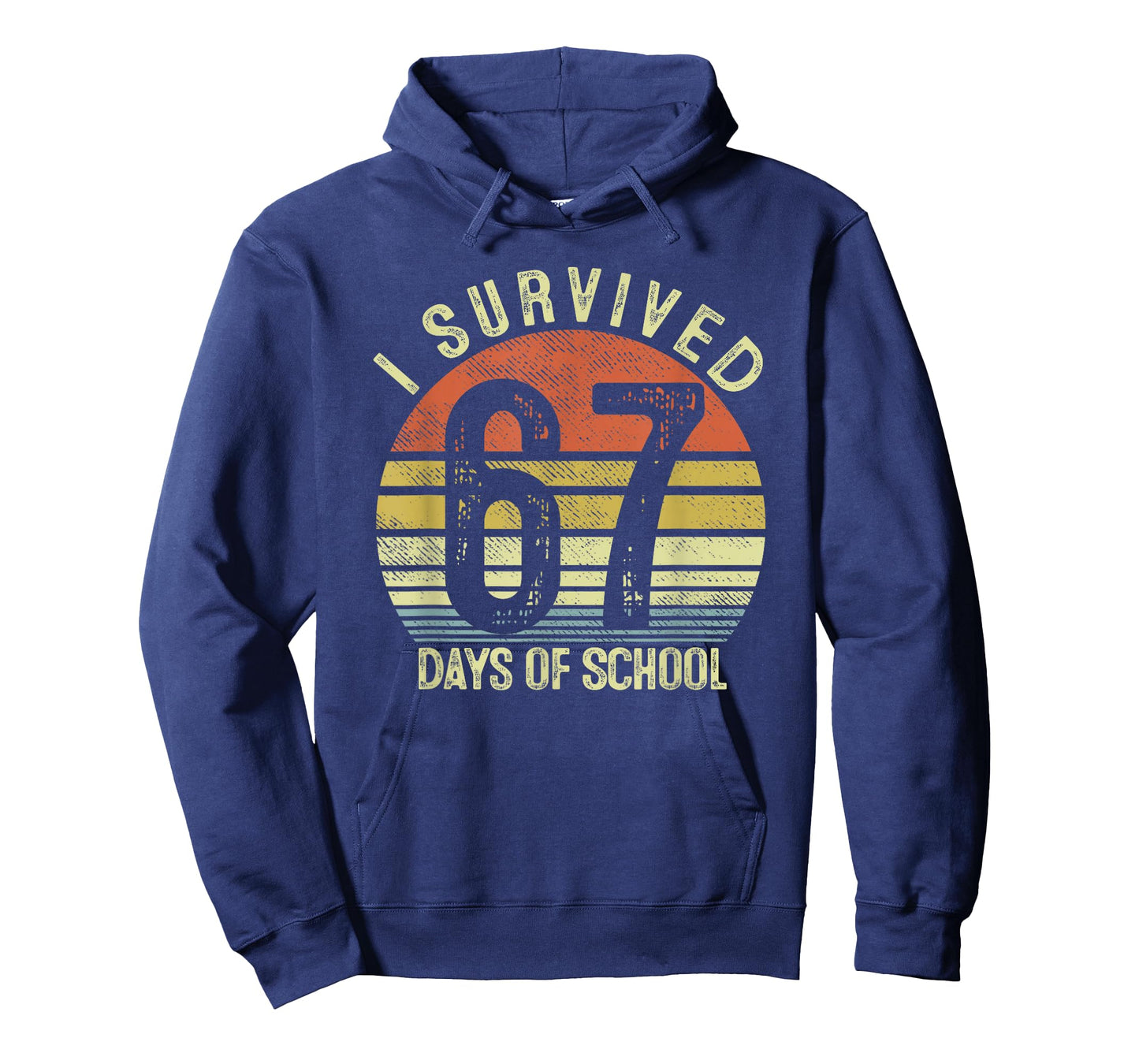 I Survived 67 Days of School Six Seven 6 7 Teachers Students T-Shirt