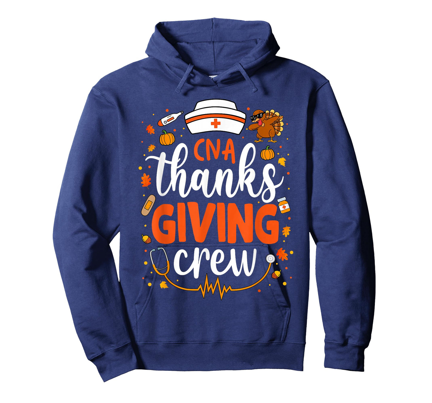 CNA Thanksgiving Nurse Crew Labor and Delivery Nurse Turkey T-Shirt