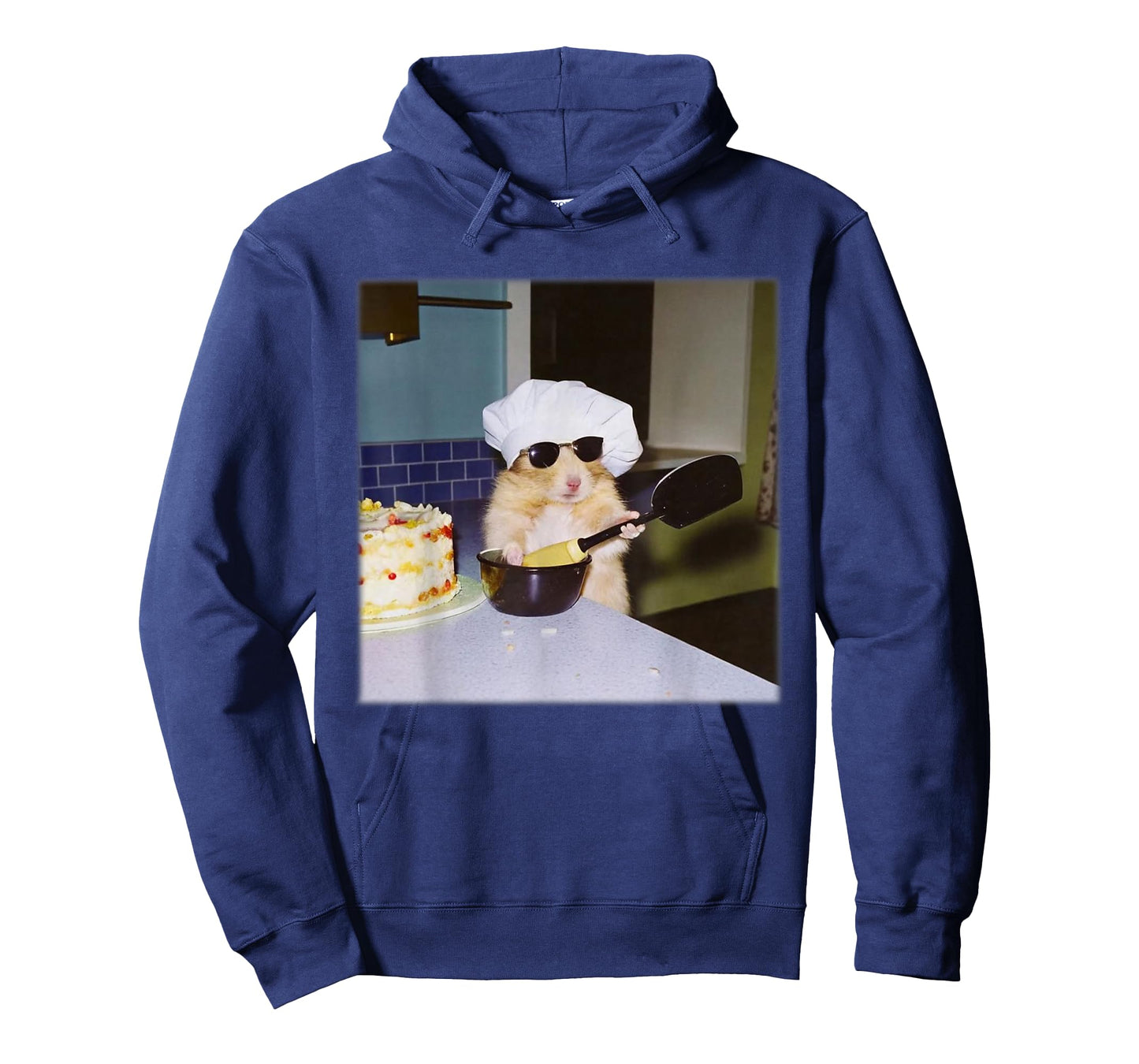 Cool Chef Hamster Baking Funny Rat Animal Cooking Meme T-Shirt