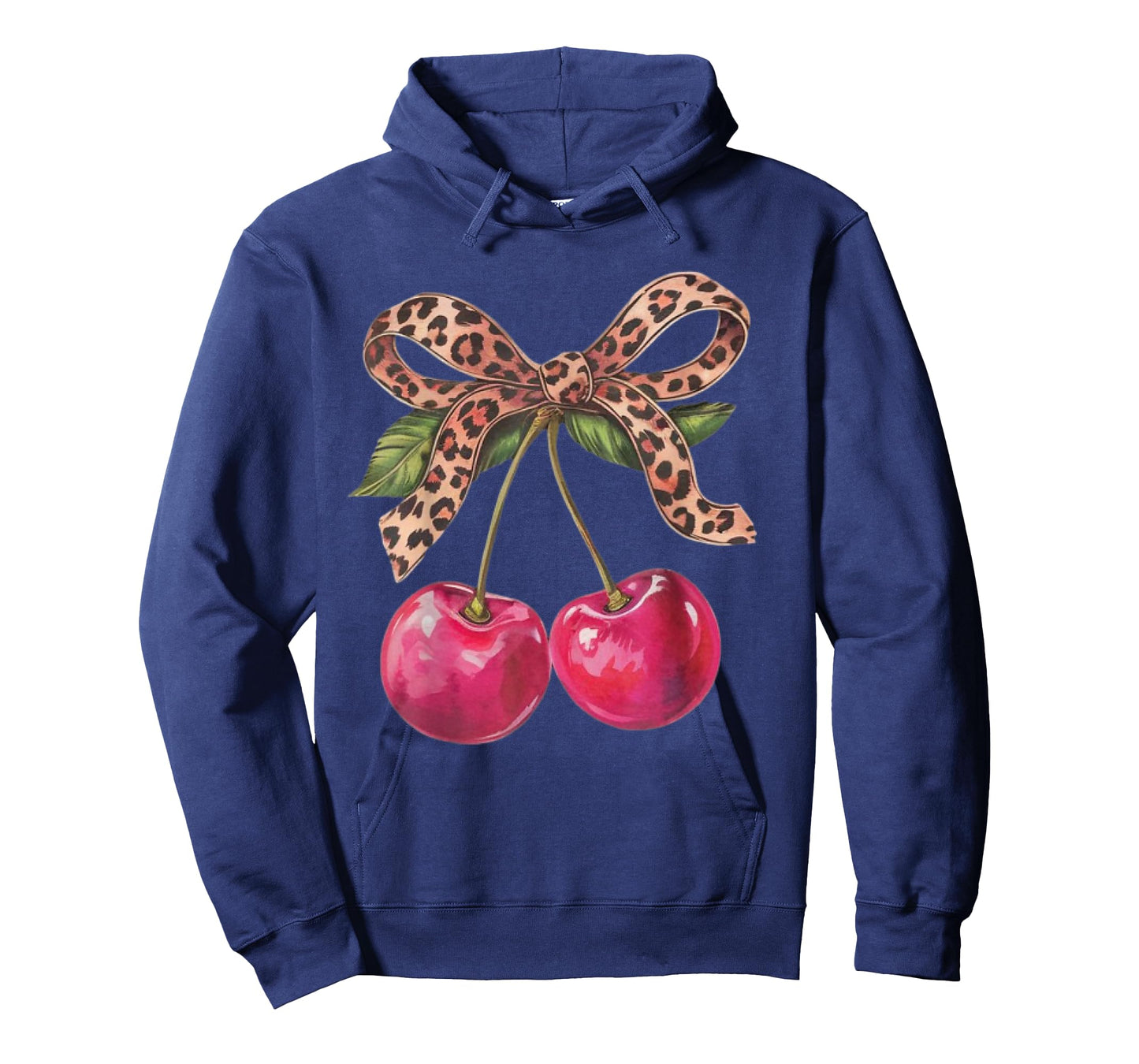 coquette leopard bow Cherries Leopard Bow Women Girls T-Shirt