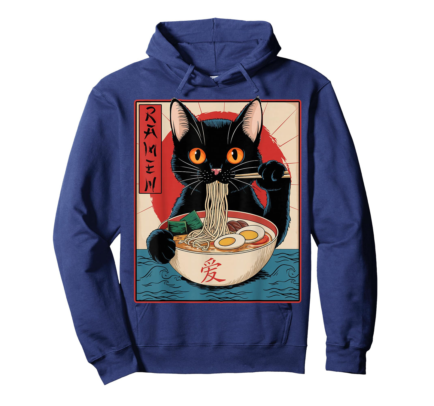 Funny Cat Eating Ramen T-Shirt