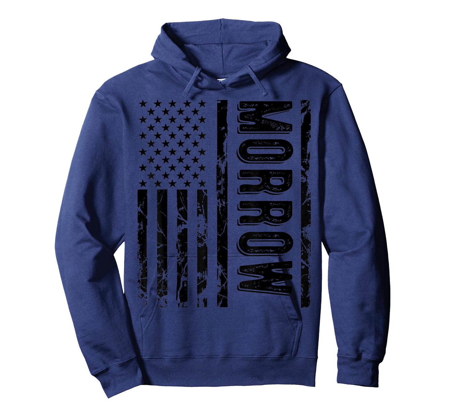 Morrow Last Name Funny Surname Family Reunion Team T-Shirt
