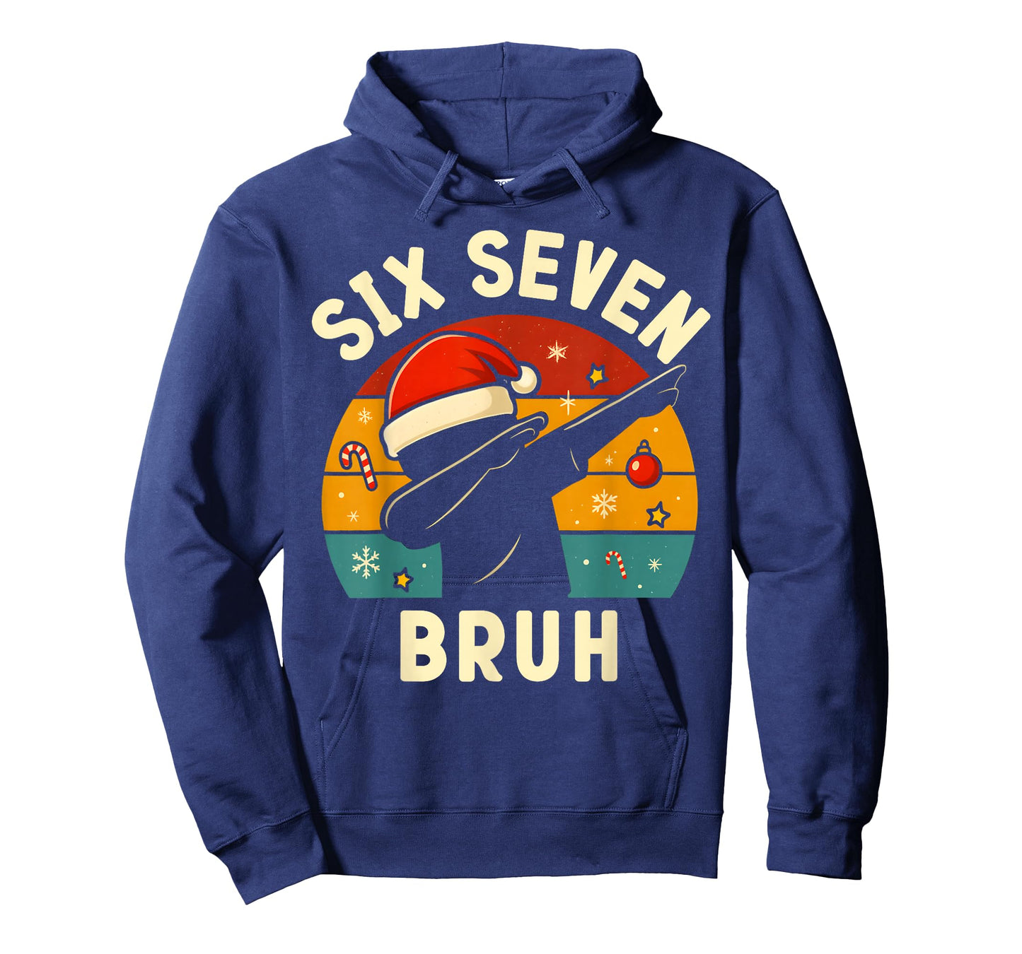 Funny 67 Christmas Dabbing Boy Bruh 6-7 Numbers 6 7 Meme T-Shirt
