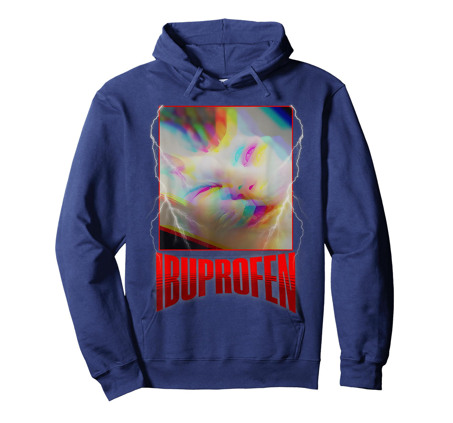 Ibuprofen Funny Cat Meme Stupid Silly Cat Unhinged Cringe T-Shirt
