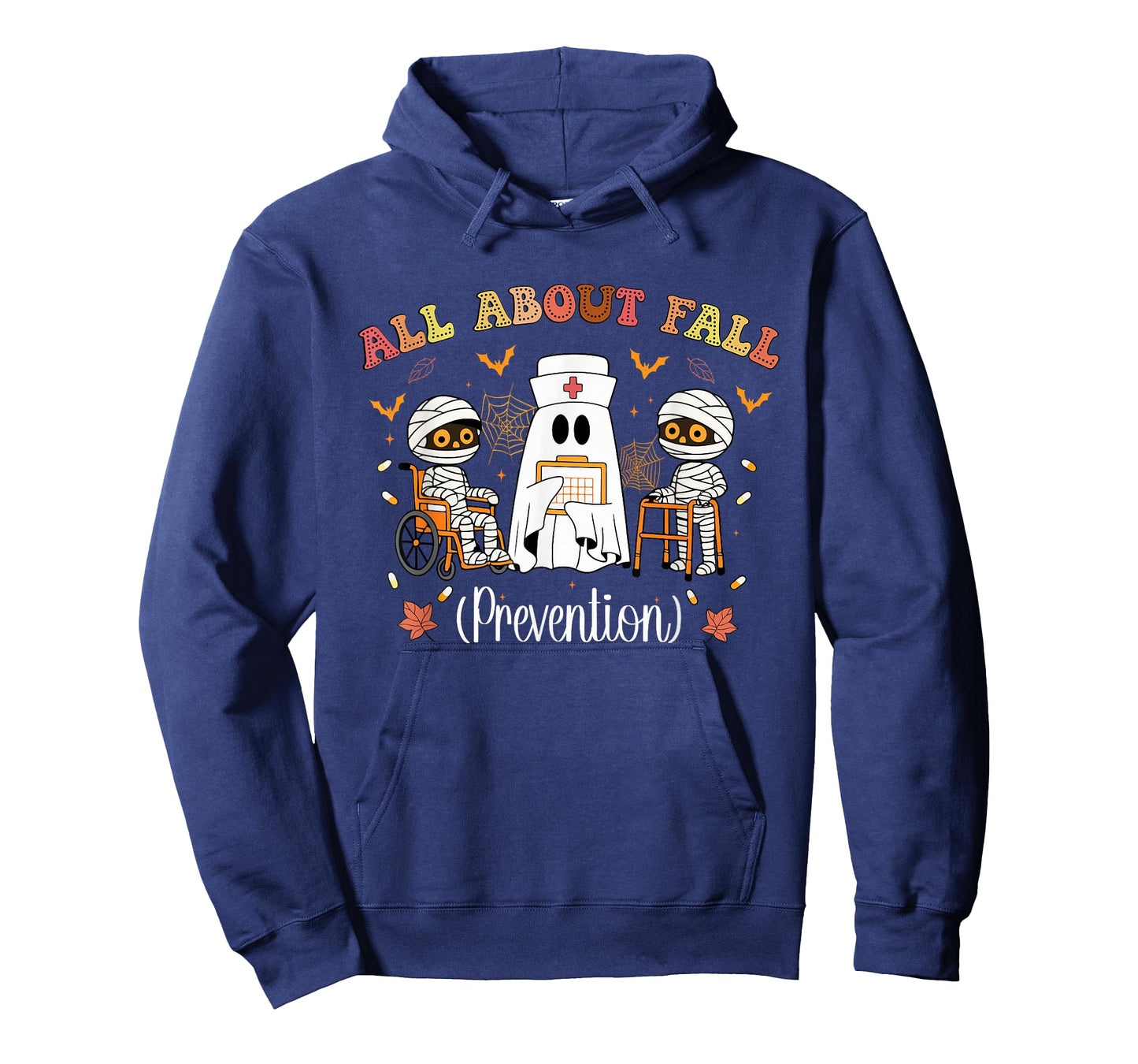 All About Fall Prevention Funny Nurse Ghost Physical Therapy T-Shirt