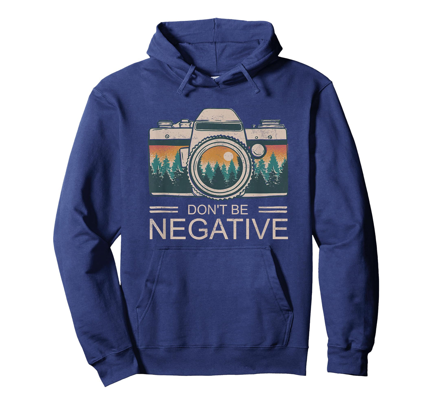 Vintage Photographer Photography Don't Be Negative T-Shirt