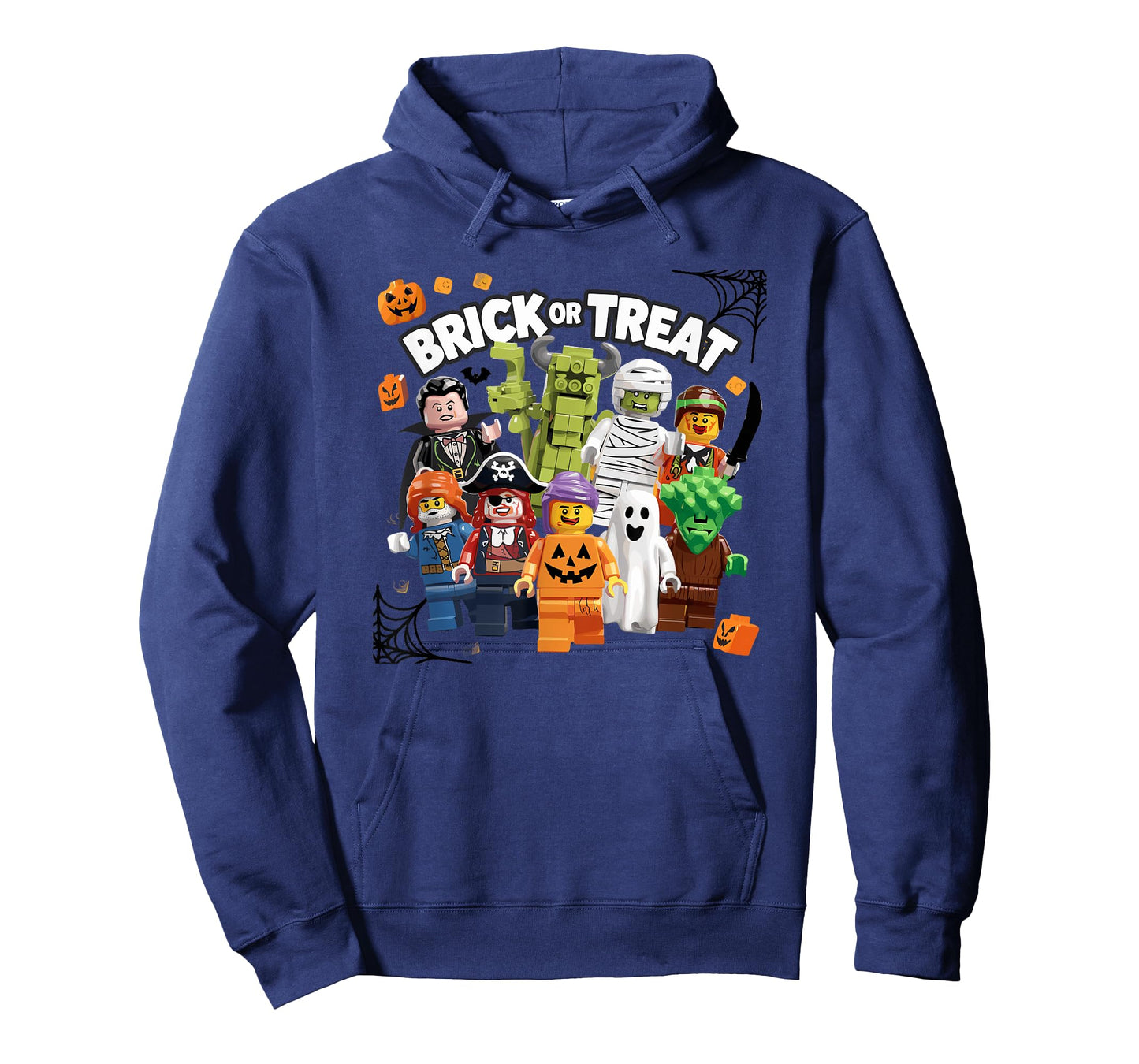 Building Bricks Halloween Brick Or Treat Costume Monsters T-Shirt