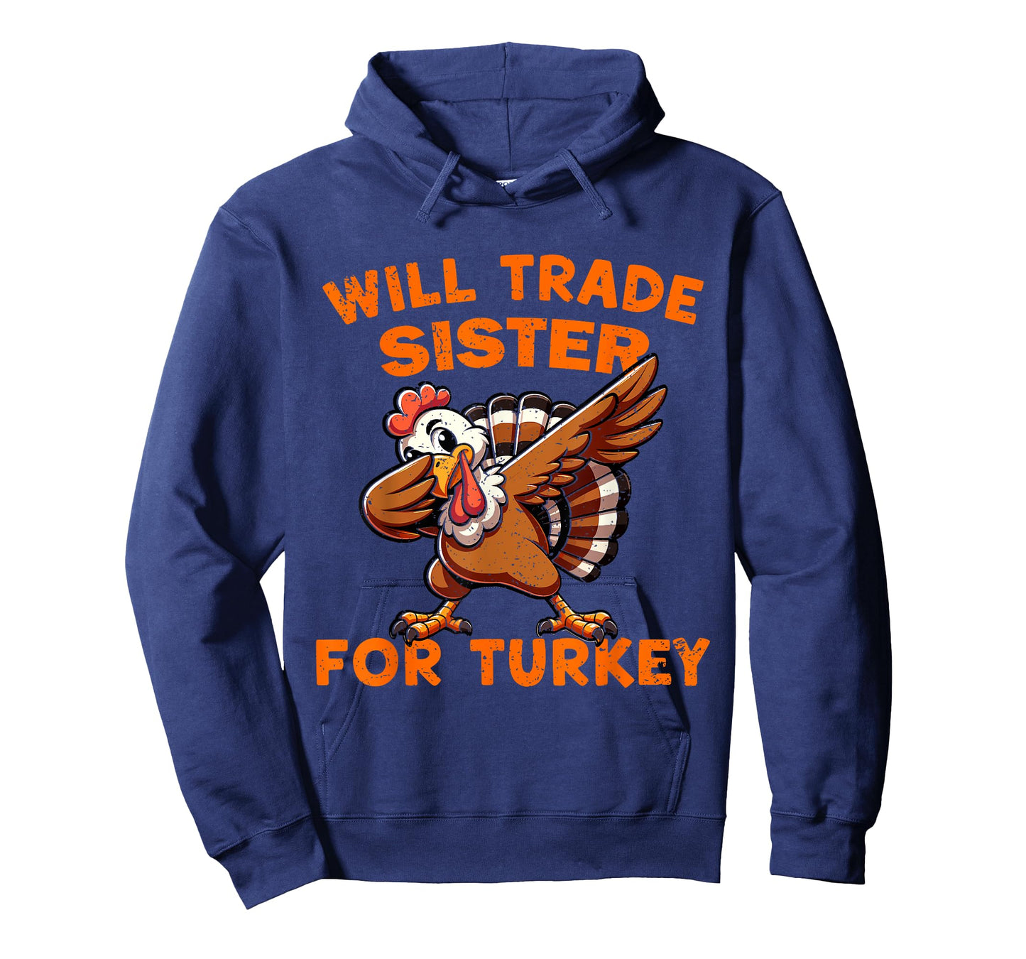Will Trade Sister for Turkey Dabbing Turkey Funny Boys Kids T-Shirt