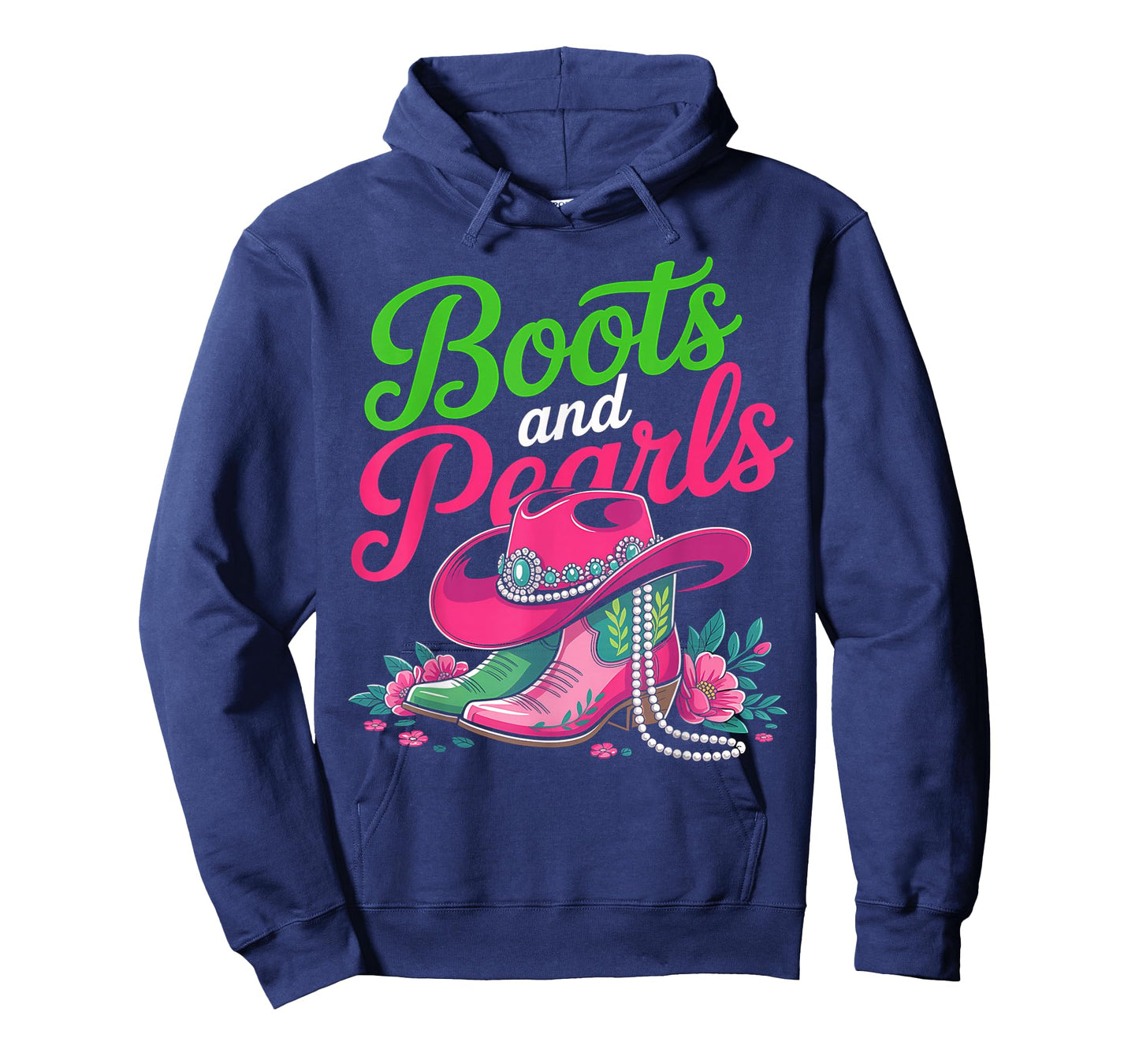 Boots To The Ground Pink Cowgirl T-Shirt