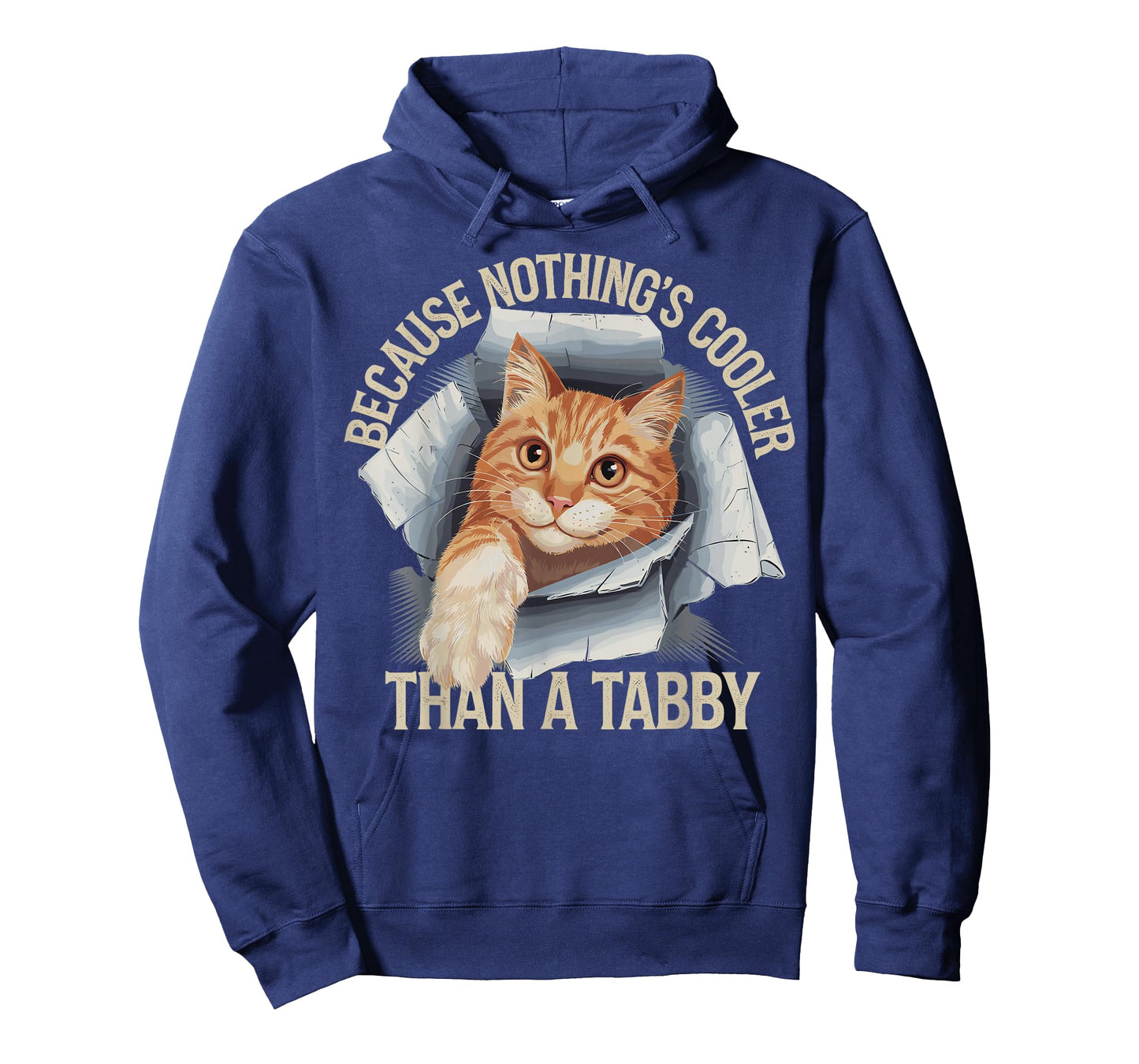 Because Nothing's Cooler Than A Tabby Funny Orange Tabby Cat T-Shirt