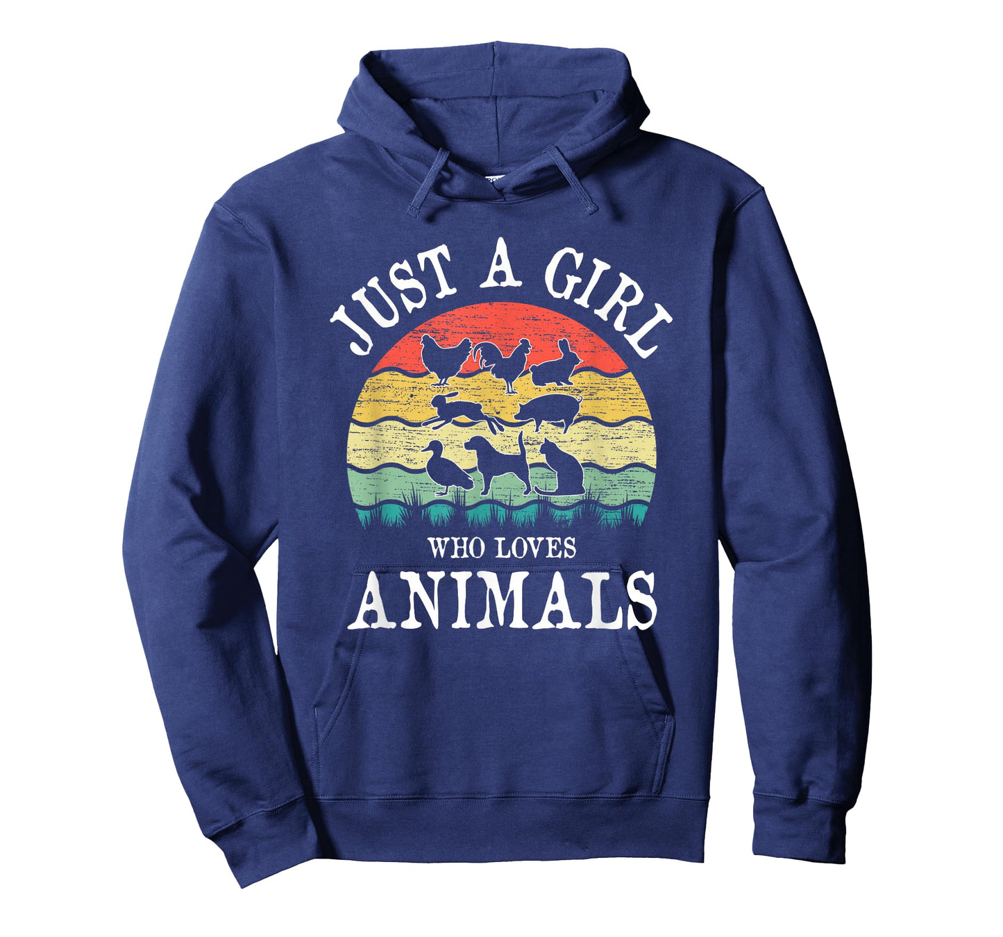 Just A Girl Who Loves Animals T-Shirt