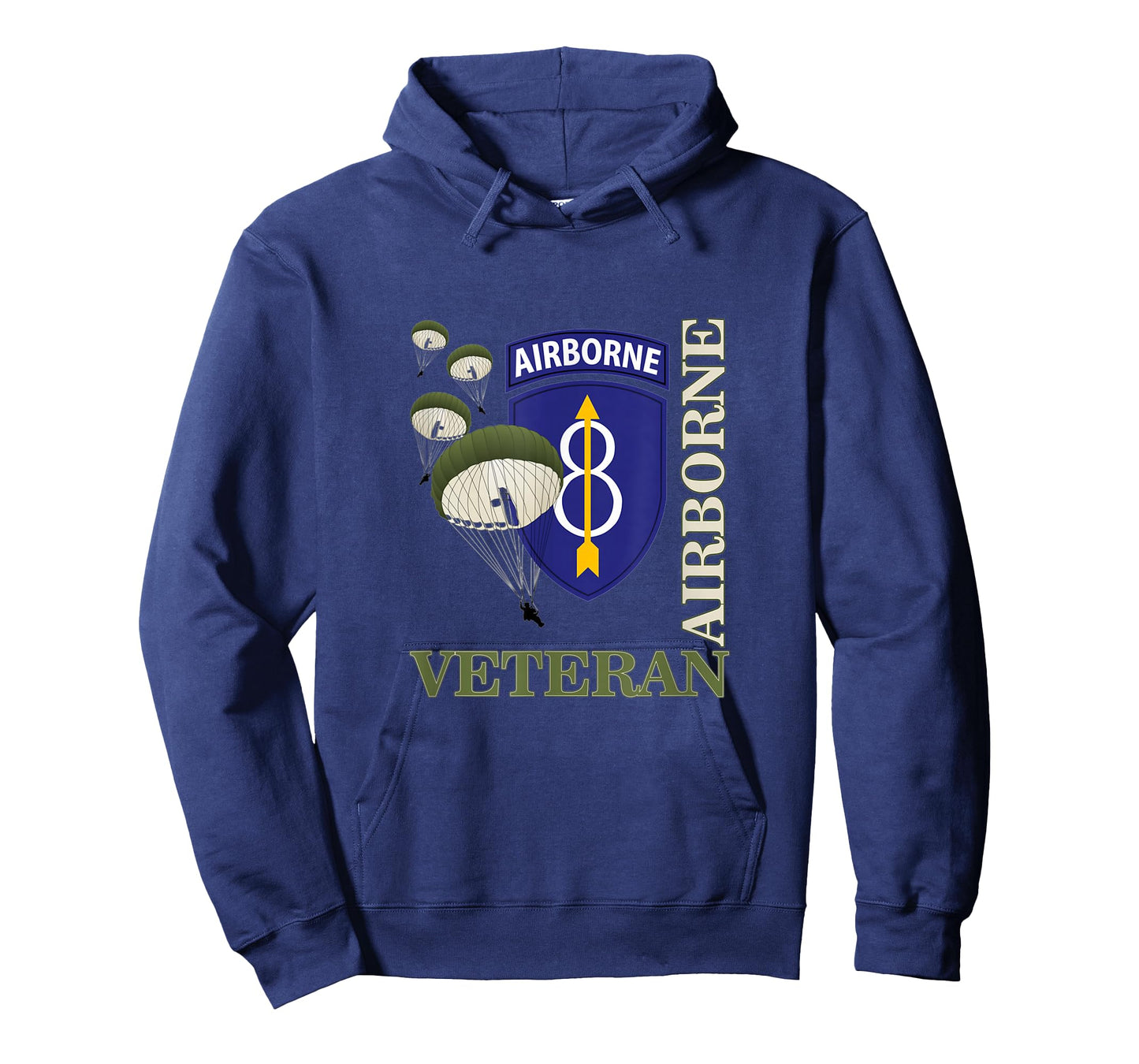 8th Airborne Division Veteran Paratrooper Veterans Day Xmas T-Shirt