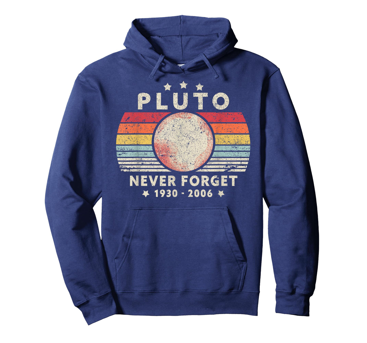 Never Forget Pluto Shirt. Retro Style Funny Space Science T-Shirt
