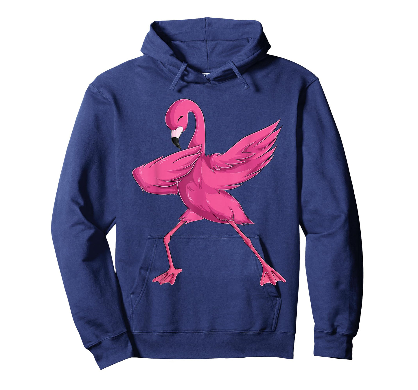 Funny Dabbing Pink Flamingo for Men Women Boys Girls Kids T-Shirt Small