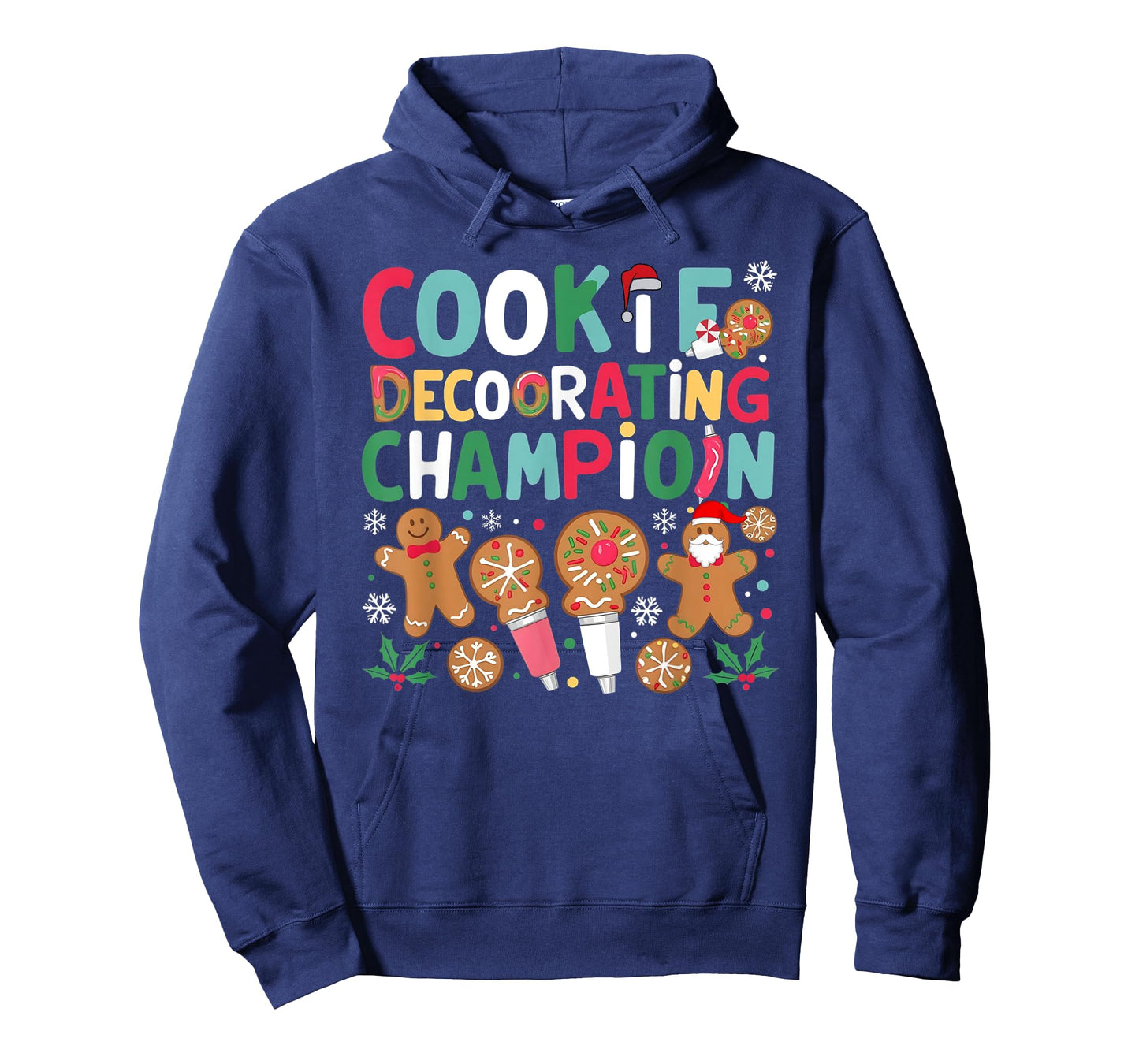 Cookie Decorating Champion Christmas Cookie Baking T-Shirt