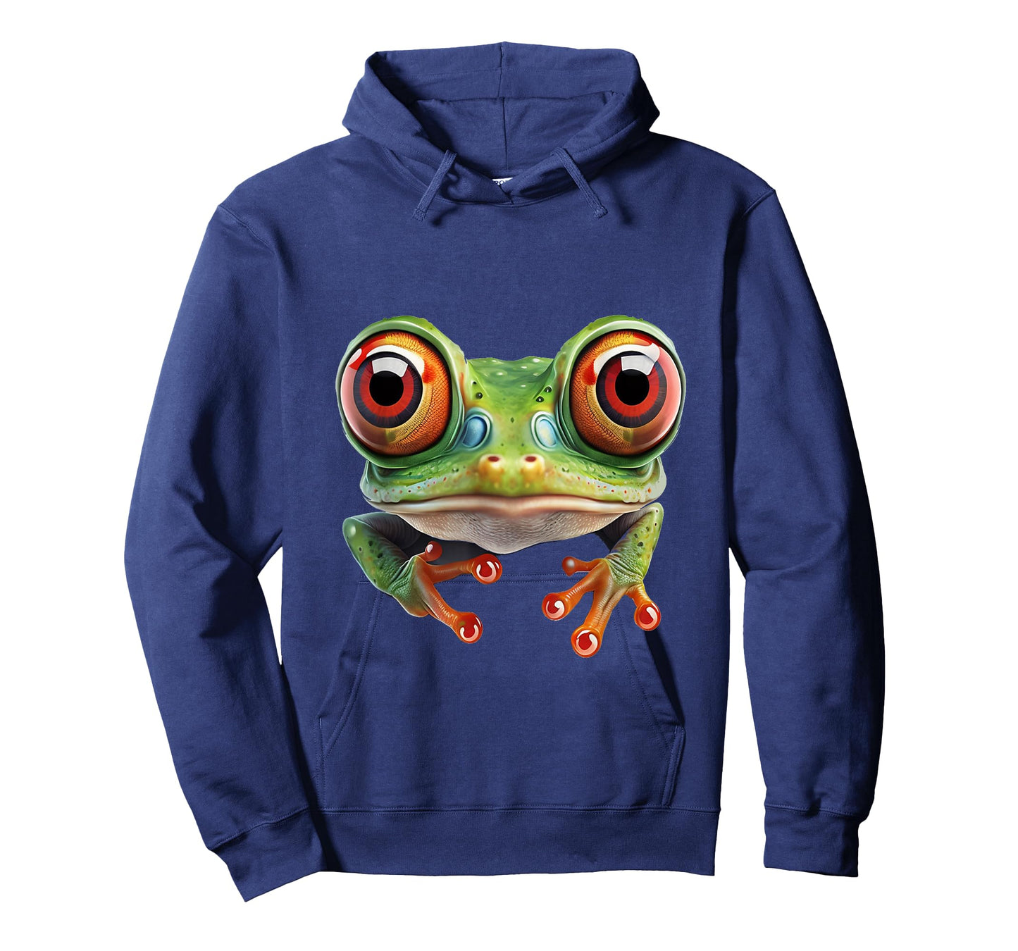 Green Body Tree Frog Red Eyed Tree Frog Rainforest Amphibian T-Shirt