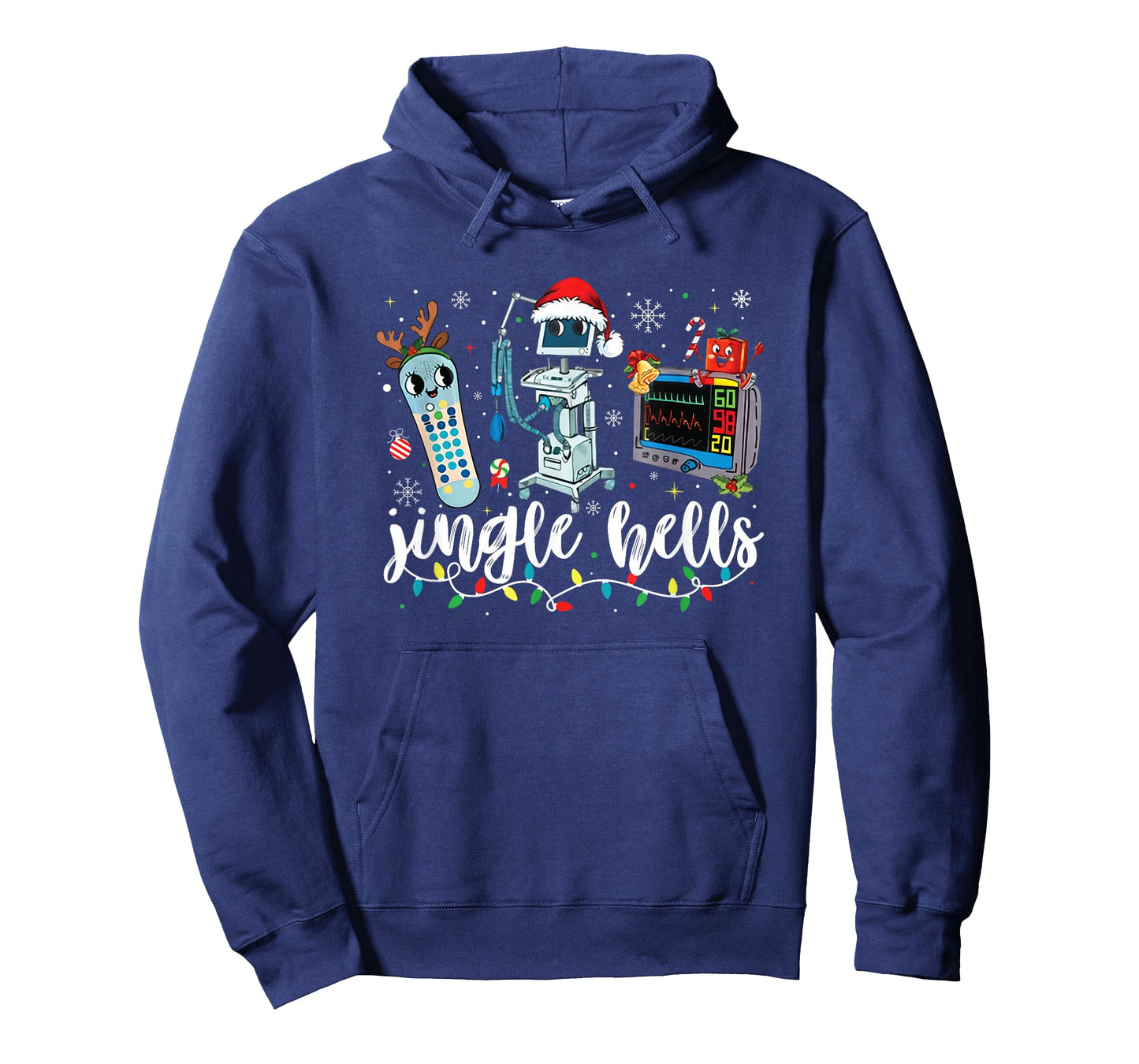 Christmas Nurse Shirt Jingle Bells Nurse Er ICU Nicu Nurse T-Shirt