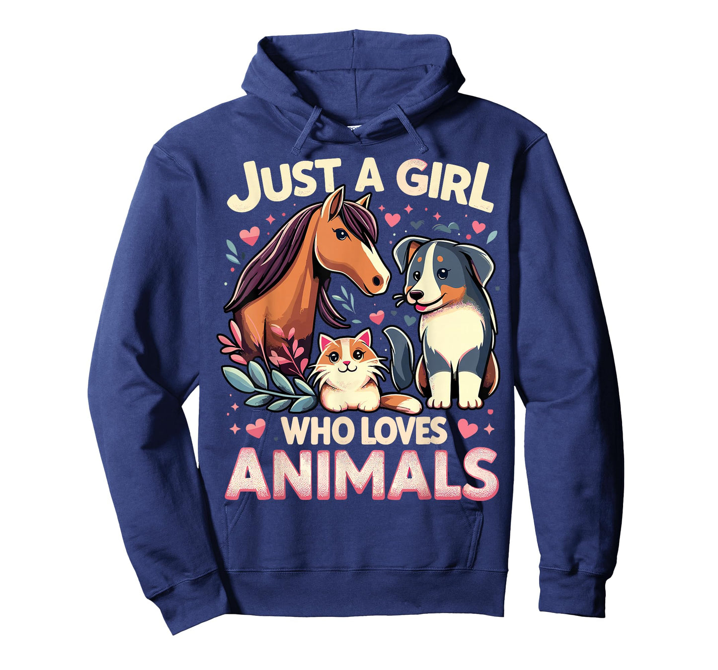 Just A Girl Who Loves Animals T-Shirt