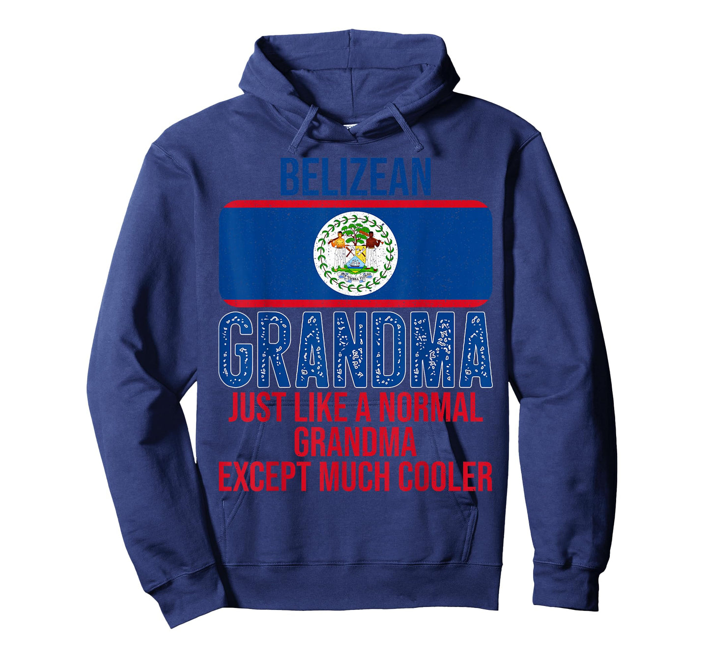 Vintage Belizean Grandma Belize Flag for Mother's Day T-Shirt