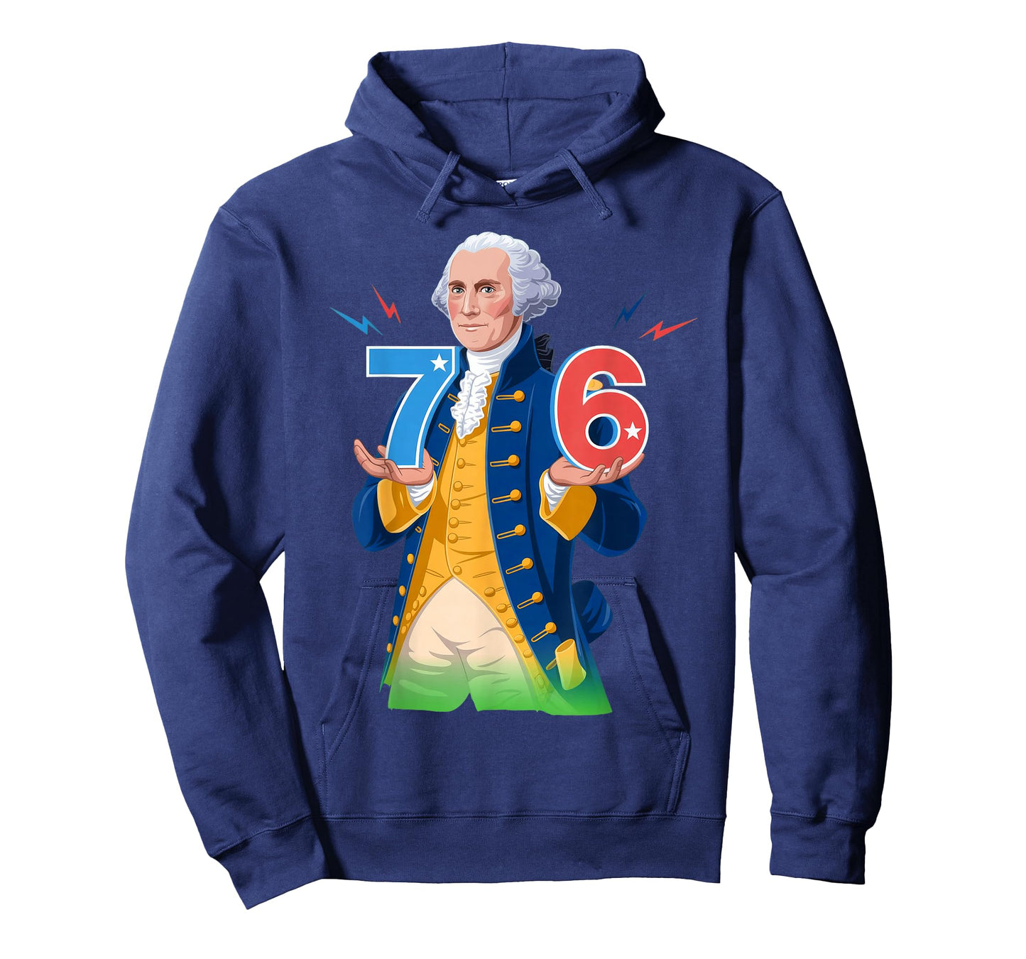 6-7 7-6 George Washington Seven Six Teacher American T-Shirt