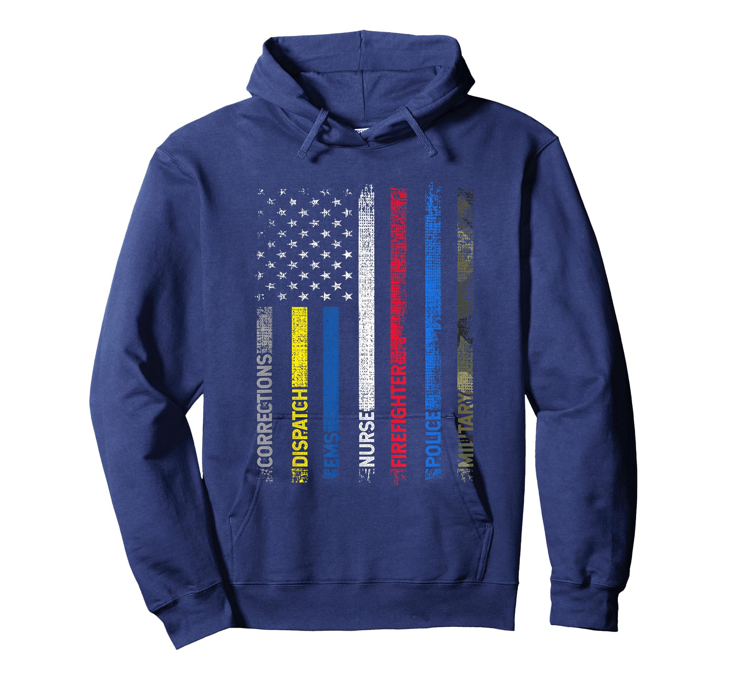 CORRECTIONS DISPATCH EMS NURSE FIREFIGHTER POLICE MILITARY T-Shirt