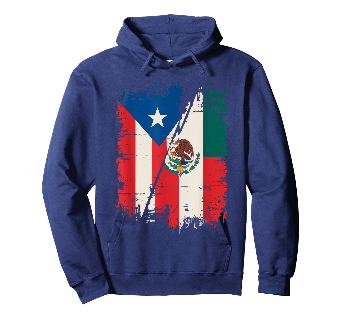 Half Mexican Half Puerto Rican Puerto Rico Flag Mexico T-Shirt