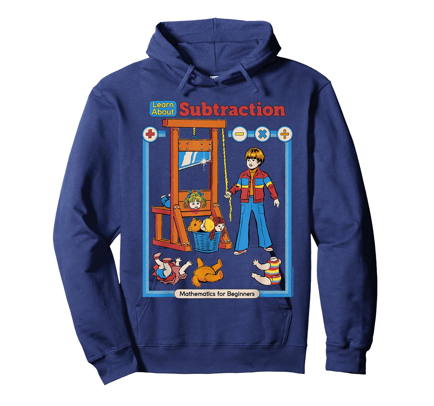 Learn About Subtraction Sarcastic Retro Funny Adult Humor T-Shirt