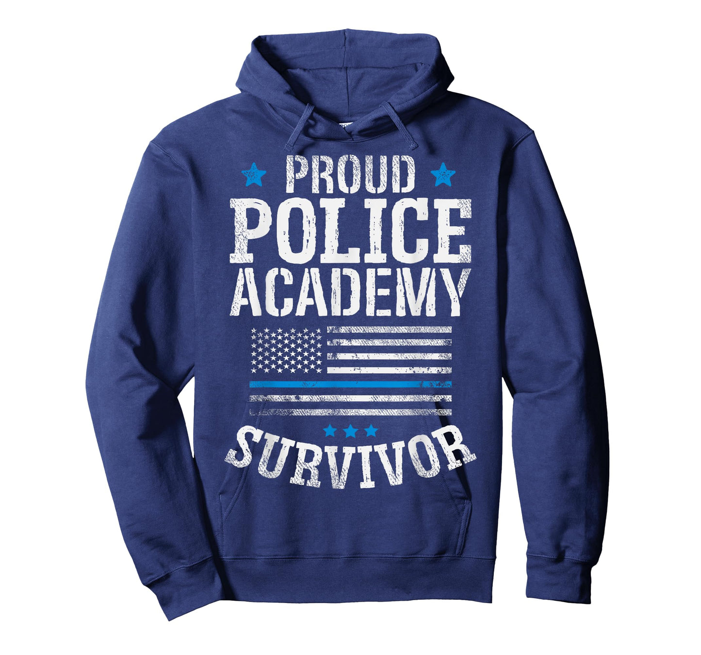 Proud Police Academy Survivor T Shirt Funny Graduation Gift T-Shirt