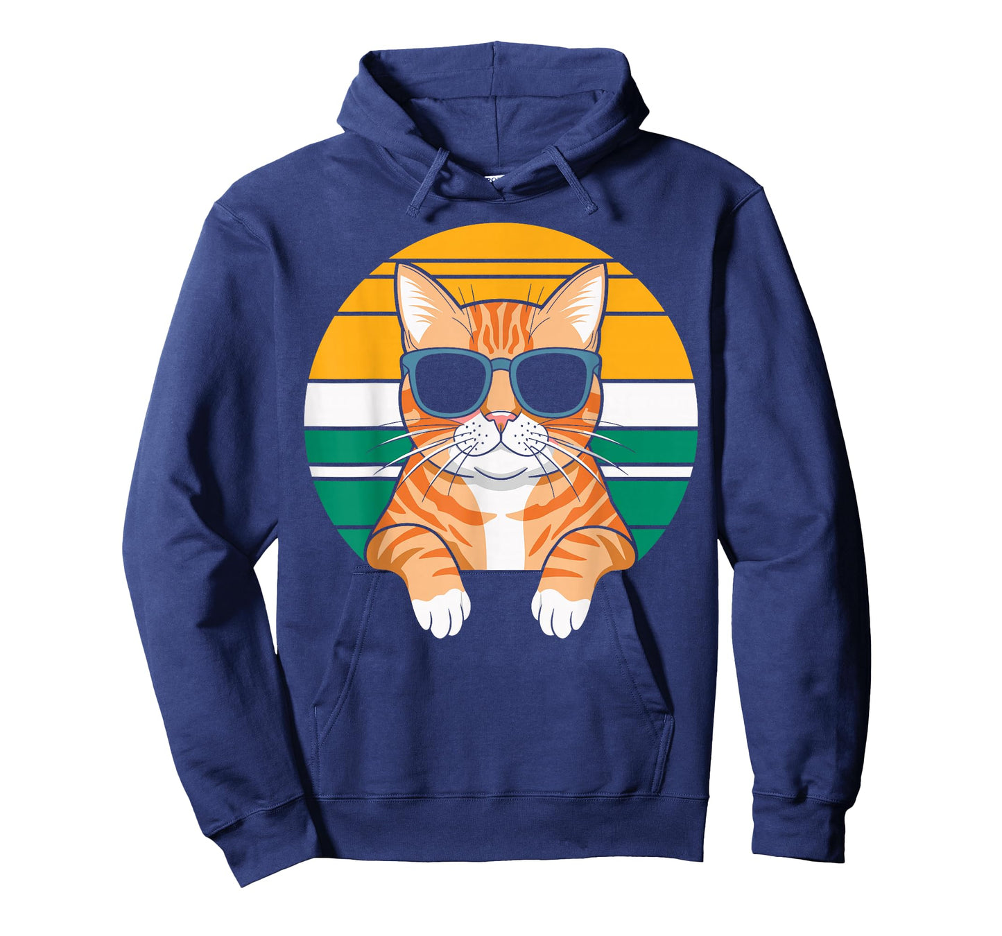 Orange Tabby Cat With Sunglasses Orange Cat T-Shirt