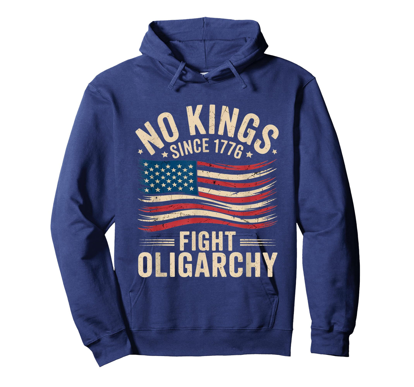 no Kings in America Since 1776 Fight Oligarchy Patriotic tee T-Shirt